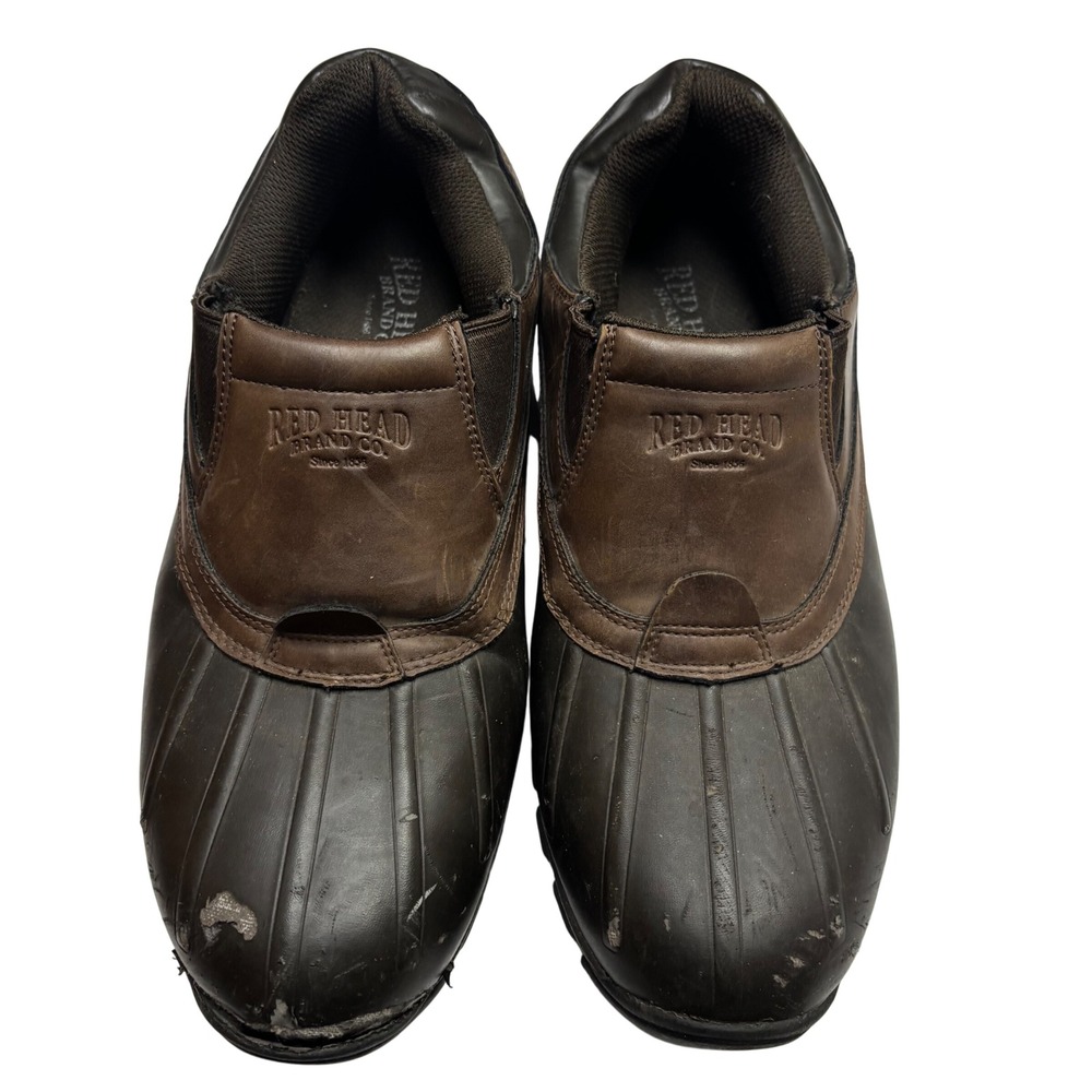 Vintage 2000 Red Head Brand Co. Mens Brown Duck Shoes Loafers‎ Slip On